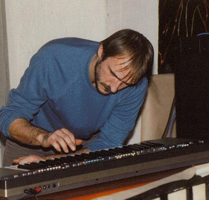 Thomas Ludwig am Keyboard